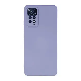 Redmi Note 11 Pro Kılıf Nano içi Kadife Silikon - Lila