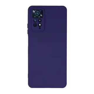 Redmi Note 11 Pro Kılıf Nano içi Kadife Silikon - Mor