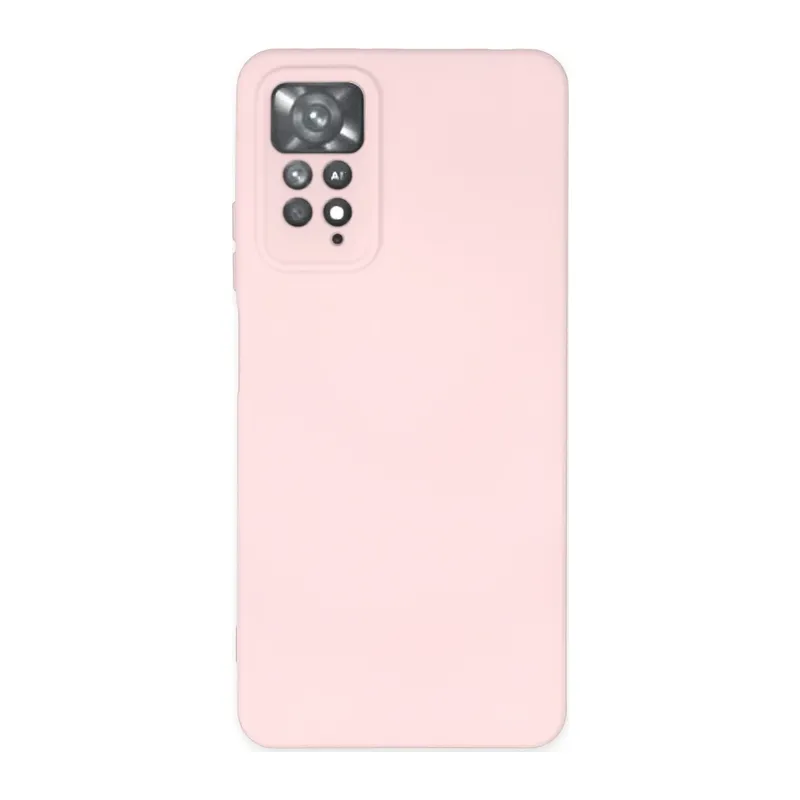 Redmi Note 11 Pro Kılıf Nano içi Kadife Silikon - Pudra