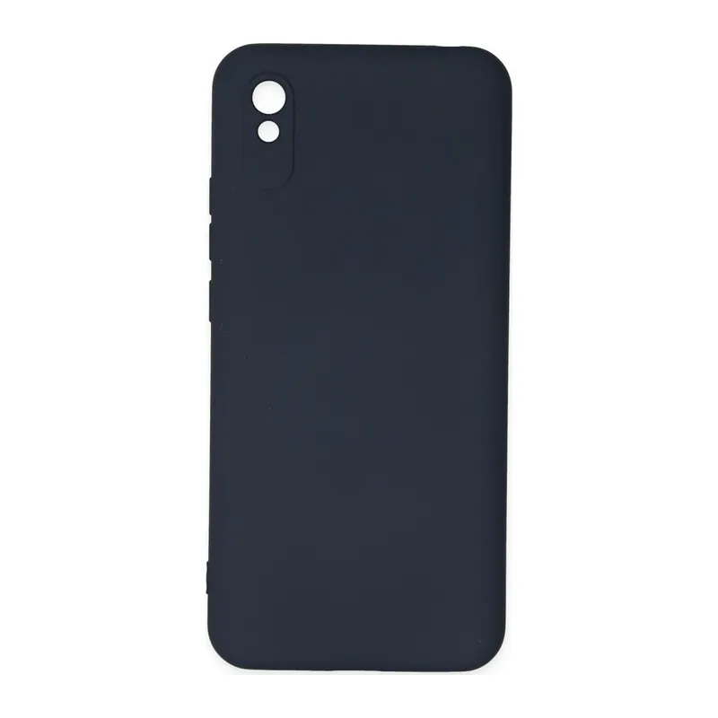 Redmi 9A Kılıf Nano içi Kadife Silikon - Lacivert