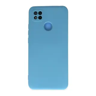 Redmi 9C Kılıf Nano içi Kadife Silikon - Mavi