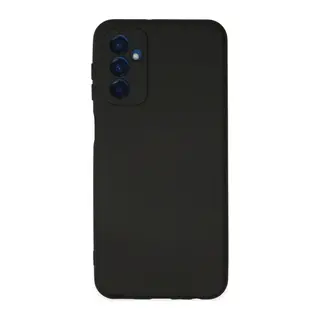 Samsung Galaxy M23 Kılıf Nano içi Kadife Silikon - Siyah