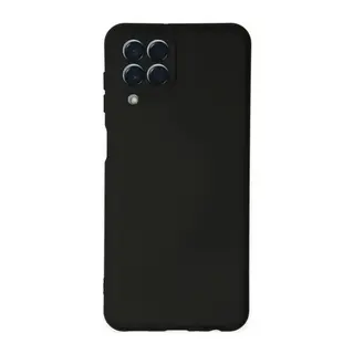 Samsung Galaxy M33 Kılıf Nano içi Kadife Silikon - Siyah