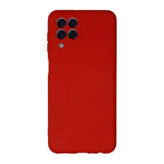 Samsung Galaxy M33 Kılıf Nano içi Kadife Silikon - Kırmızı