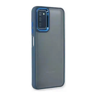 Samsung Galaxy A03S Kılıf Dora Kapak - Mavi