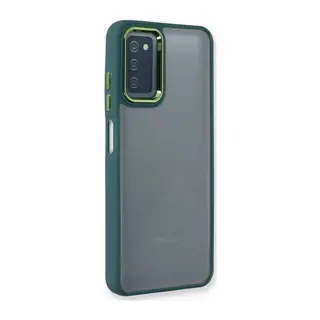 Samsung Galaxy A03S Kılıf Dora Kapak - Haki Yeşil