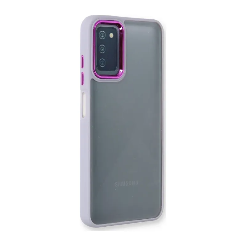 Samsung Galaxy A03S Kılıf Dora Kapak - Lila