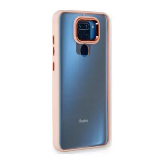 Redmi Note 9 Kılıf Dora Kapak - Pudra