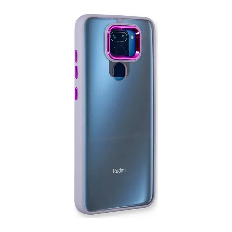 Redmi Note 9 Kılıf Dora Kapak - Lila