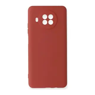 Mi 10T Lite Kılıf Nano içi Kadife Silikon - Kiremit