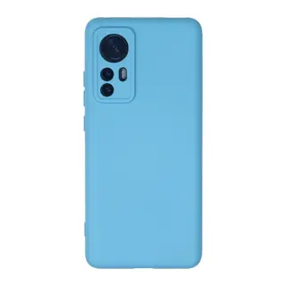Mi 12 Kılıf Nano içi Kadife Silikon - Mavi