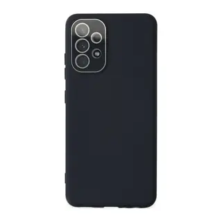Samsung Galaxy A33 5G Kılıf Lansman Glass Kapak - Lacivert