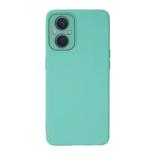 Reno 7 Lite Kılıf Lansman Glass Kapak - Turkuaz