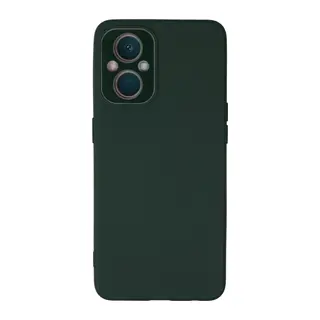 Reno 7 Lite Kılıf Lansman Glass Kapak - Koyu Yeşil