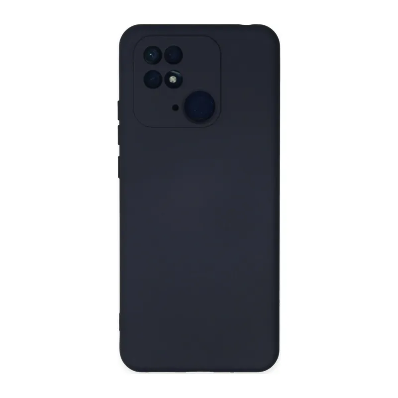 Redmi 10C Kılıf Nano içi Kadife Silikon - Lacivert