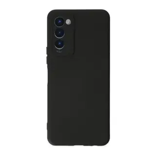 Tecno Camon 18 Kılıf Nano içi Kadife Silikon - Siyah