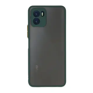Vivo Y15S Kılıf Montreal Silikon Kapak - Yeşil