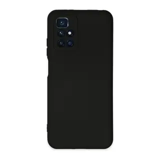 Redmi 10 2022 Kılıf Nano içi Kadife Silikon - Siyah