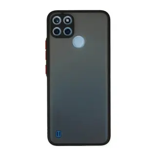 Realme C21Y Kılıf Montreal Silikon Kapak - Siyah