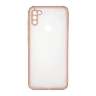 Samsung Galaxy A11 Kılıf Montreal Silikon Kapak - Pembe