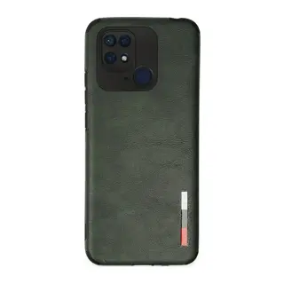 Redmi 10C Kılıf Loop Deri Silikon - Yeşil