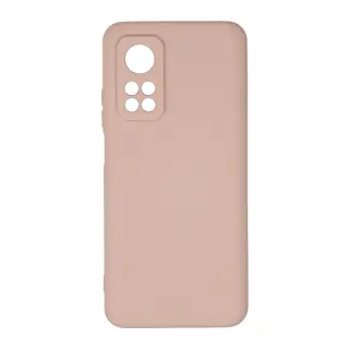 Mi 10T Kılıf Nano içi Kadife Silikon - Pudra