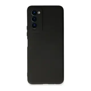 Tecno Camon 18 Kılıf First Silikon - Siyah
