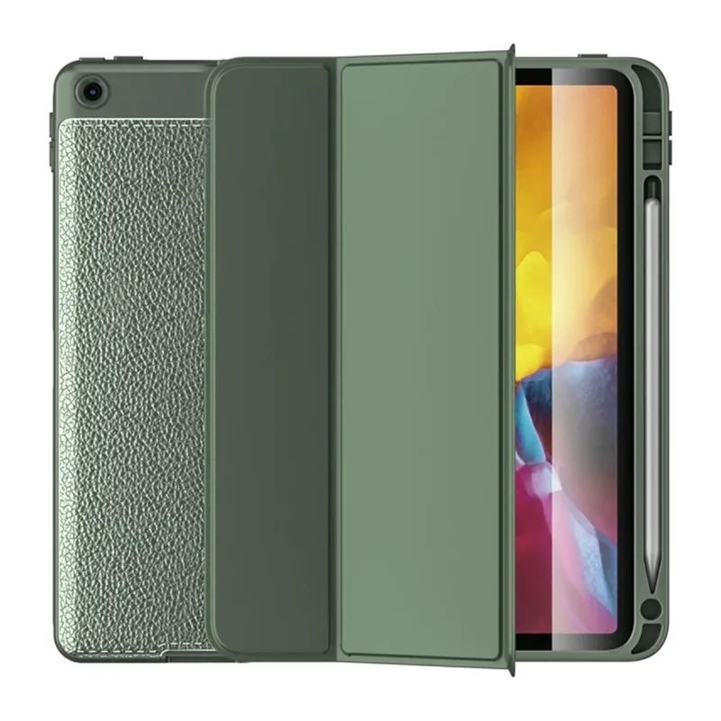 iPad 10.2 (7.nesil) Kılıf Tablet Focus Silikon - Yeşil