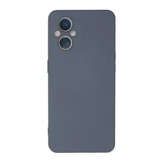 Reno 7 Lite Kılıf Nano içi Kadife Silikon - Gri