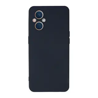 Reno 7 Lite Kılıf Nano içi Kadife Silikon - Lacivert