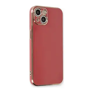 iPhone 13 Kılıf Volet Silikon - Kırmızı
