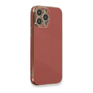 iPhone 13 Pro Kılıf Volet Silikon - Kırmızı