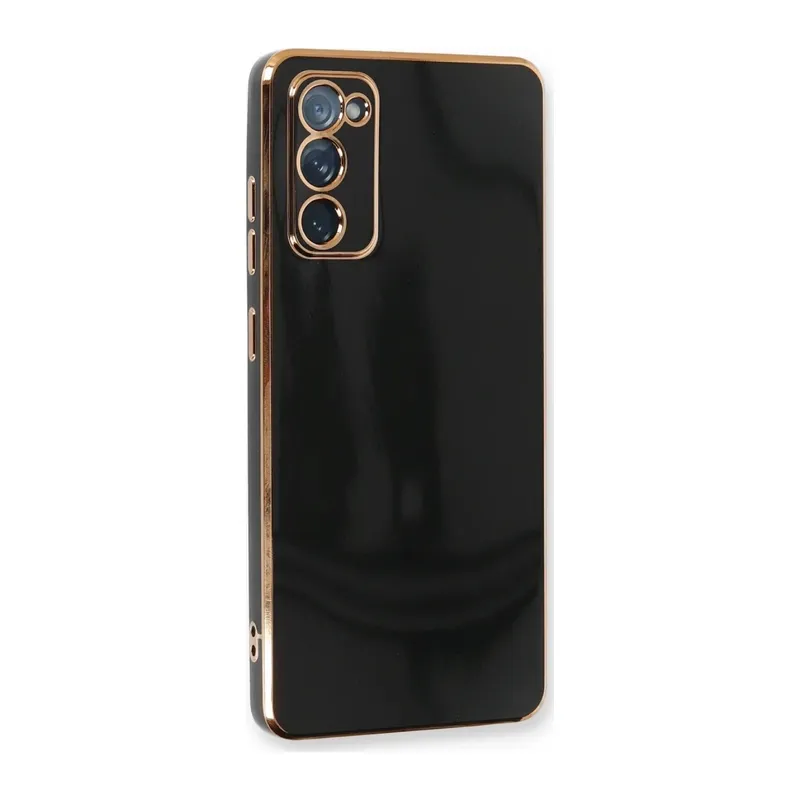 Samsung Galaxy S20 FE Kılıf Volet Silikon - Siyah