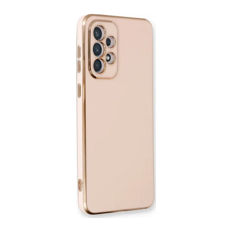 Samsung Galaxy A53 5G Kılıf Volet Silikon - Pembe