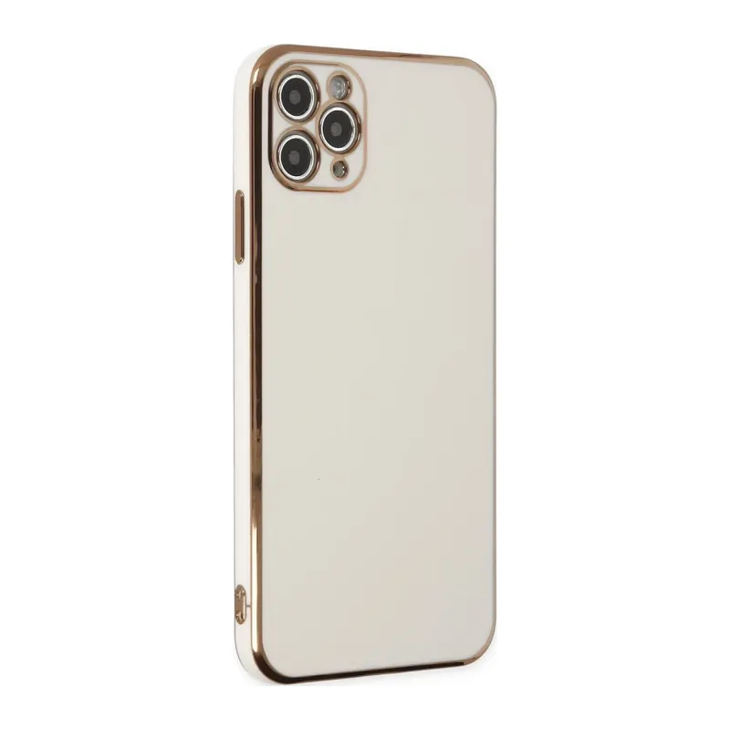 iPhone 11 Pro Max Kılıf Volet Silikon - Beyaz