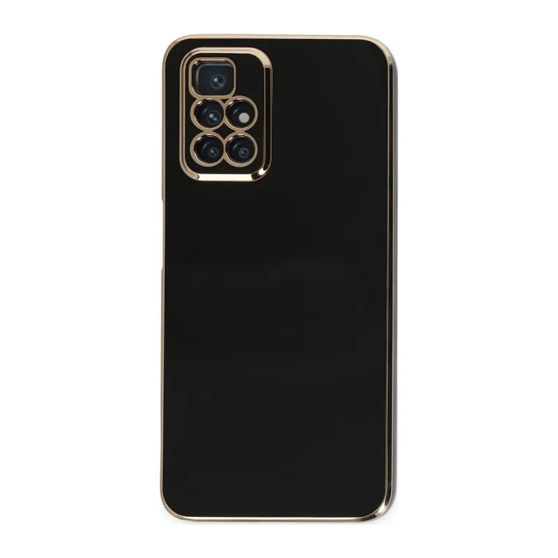 Redmi 10 2022 Kılıf Volet Silikon - Siyah