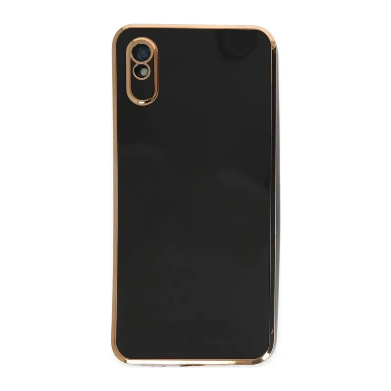 Redmi 9A Kılıf Volet Silikon - Siyah