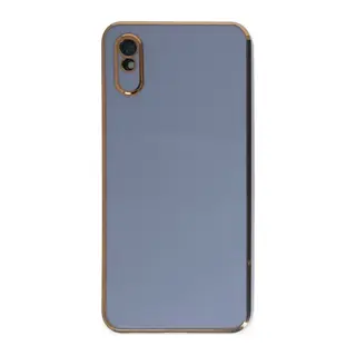 Redmi 9A Kılıf Volet Silikon - Mavi