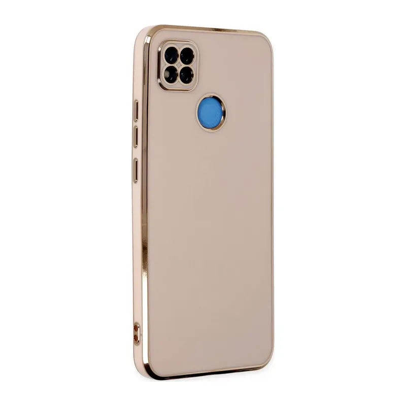 Redmi 9C Kılıf Volet Silikon - Pembe