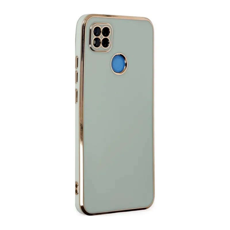 Redmi 9C Kılıf Volet Silikon - Açık Yeşil
