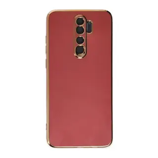 Redmi Note 8 Pro Kılıf Volet Silikon - Kırmızı