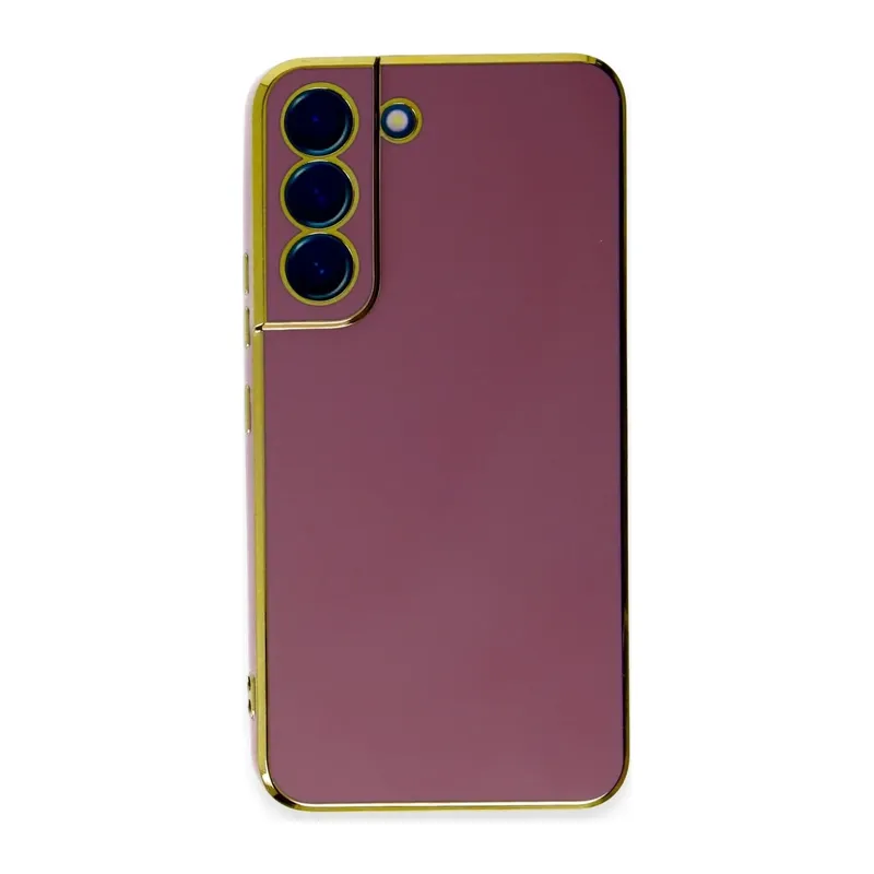 Samsung Galaxy S22 Plus Kılıf Volet Silikon - Kırmızı