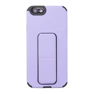 iPhone 6 Kılıf Mega Standlı Silikon - Lila