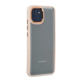 Samsung Galaxy A03 Kılıf Dora Kapak - Pudra