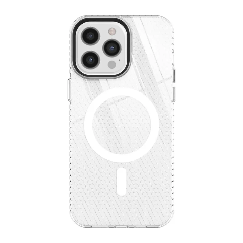 iPhone 12 Pro Max Kılıf Beta Magneticsafe Silikon - Şeffaf