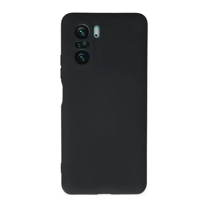 Poco F3 Kılıf Nano içi Kadife Silikon - Lacivert