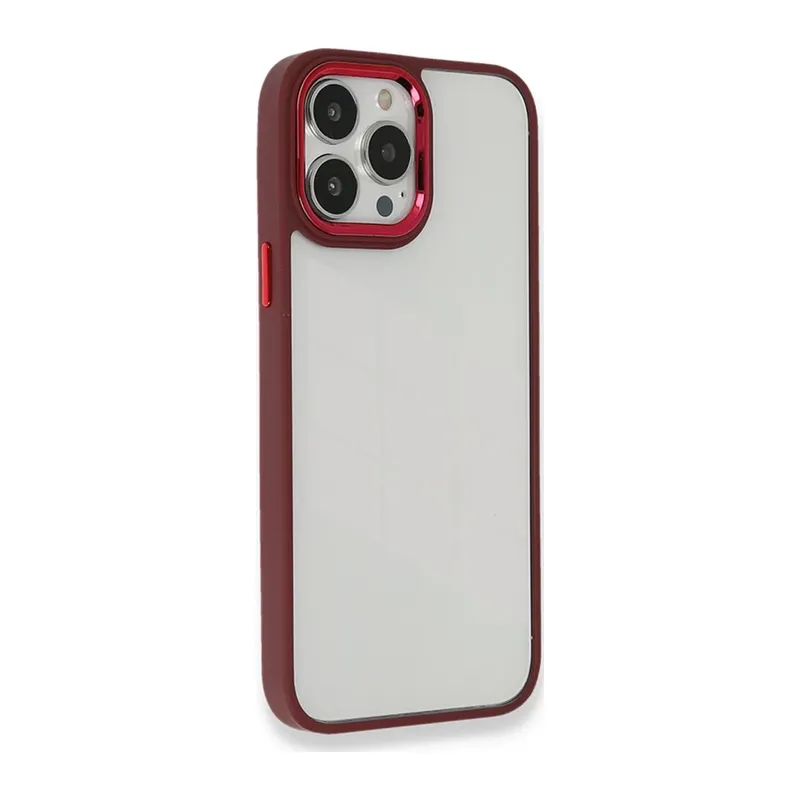 iPhone 14 Pro Kılıf Dora Kapak - Kırmızı
