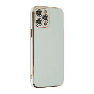 iPhone 12 Pro Kılıf Volet Silikon - Açık Yeşil