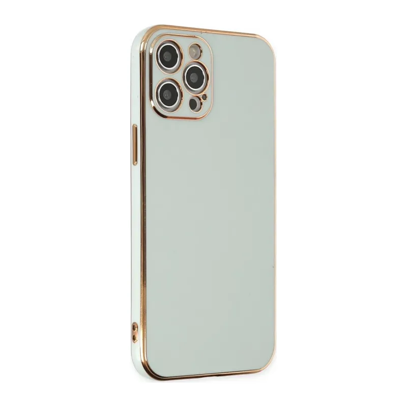 iPhone 12 Pro Kılıf Volet Silikon - Açık Yeşil