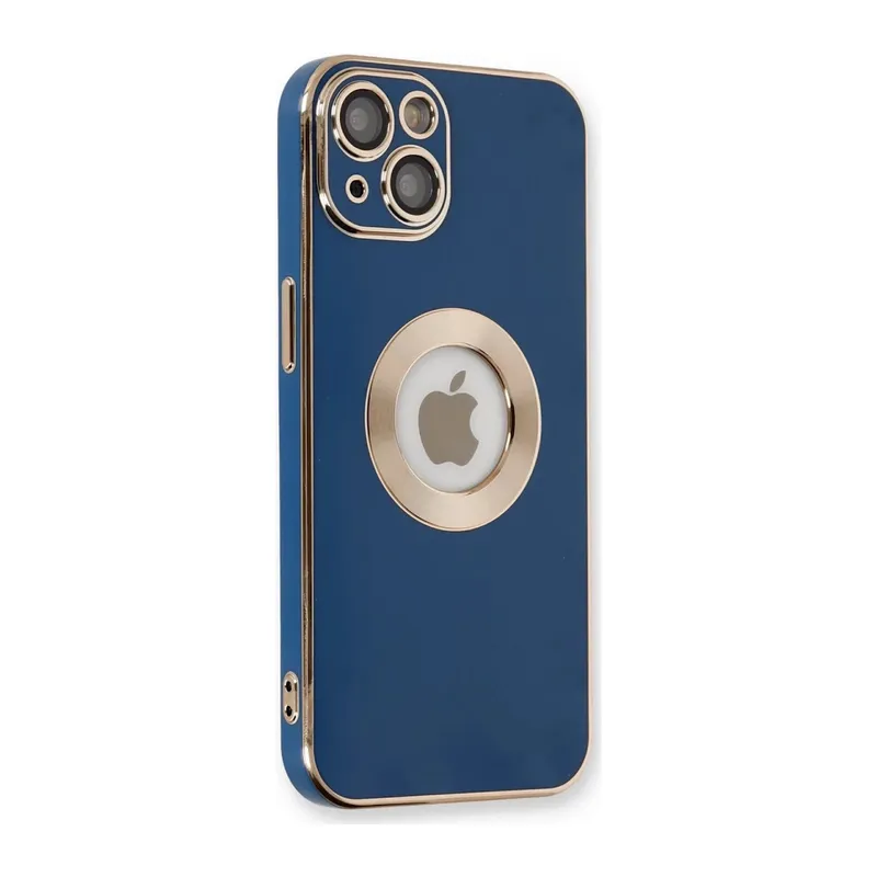 iPhone 14 Plus Kılıf Store Silikon - Mavi